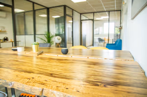 3 Person Coworking Desk