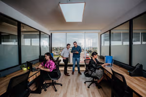 3 Person Private Office