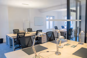 2 Person Coworking Desk