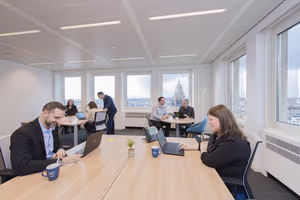 1 Person Coworking Desk