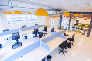 1 Person Coworking Desk