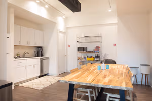 3 Person Coworking Desk
