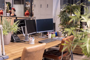 2 Person Coworking Desk