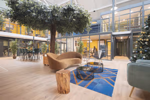 3 Person Coworking Desk