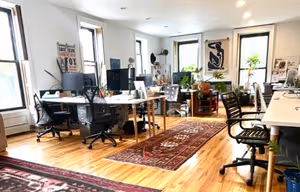 5 Person Coworking Desk