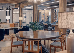 4 Person Coworking Desk