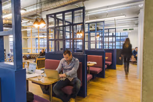 1 Person Coworking Desk