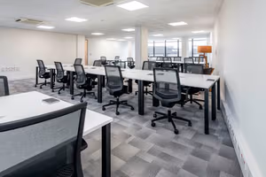 12 Person Coworking Desk