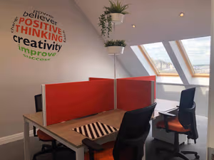 5 Person Coworking Desk