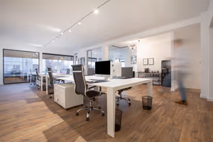 5 Person Coworking Desk
