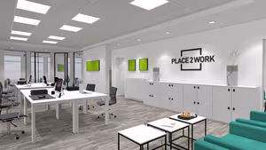 4 Person Private Office
