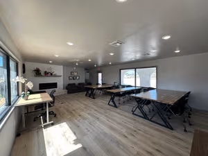 5 Person Coworking Desk