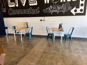 3 Person Coworking Desk