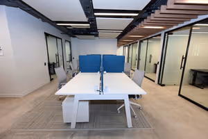 3 Person Coworking Desk