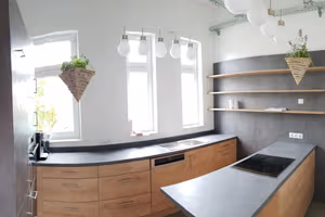 4 Person Coworking Desk