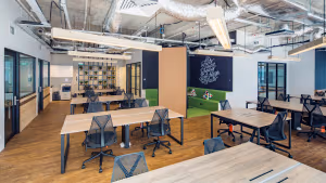 4 Person Coworking Desk