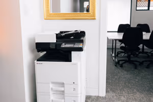 7 Person Coworking Desk