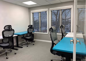 3 Person Coworking Desk