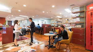 1 Person Coworking Desk