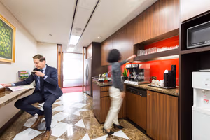 3 Person Coworking Desk