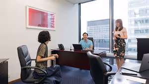 4 Person Coworking Desk