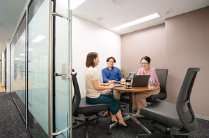 5 Person Coworking Desk