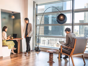 3 Person Coworking Desk