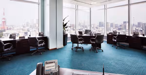 3 Person Coworking Desk