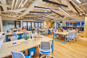 1 Person Coworking Desk