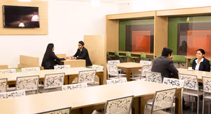 3 Person Coworking Desk