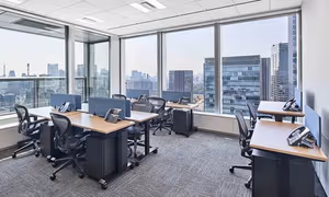 5 Person Coworking Desk