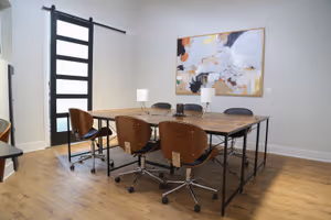 4 Person Coworking Desk