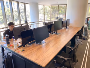 2 Person Coworking Desk