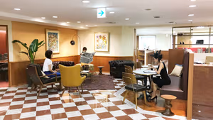 1 Person Coworking Desk