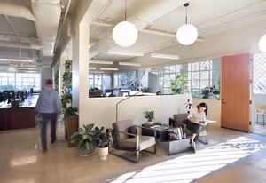 3 Person Coworking Desk