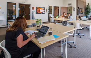 5 Person Coworking Desk