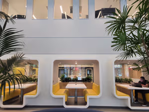 3 Person Coworking Desk