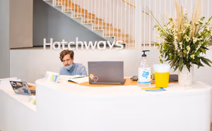 2 Person Coworking Desk