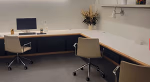 1 Person Coworking Desk
