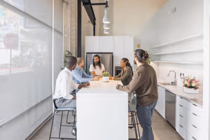 2 Person Coworking Desk