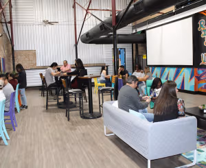 1 Person Coworking Desk