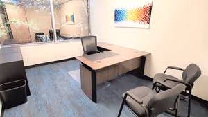 3 Person Coworking Desk