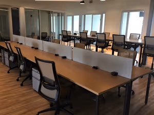 3 Person Coworking Desk