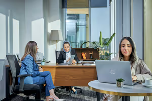 3 Person Private Office