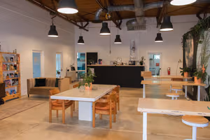 3 Person Coworking Desk