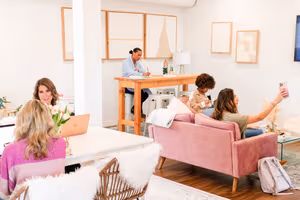 1 Person Coworking Desk