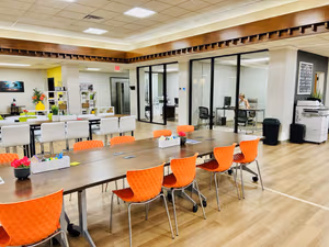 5 Person Coworking Desk