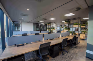 2 Person Coworking Desk