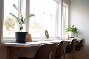 20 Person Coworking Desk