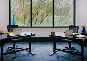 3 Person Coworking Desk